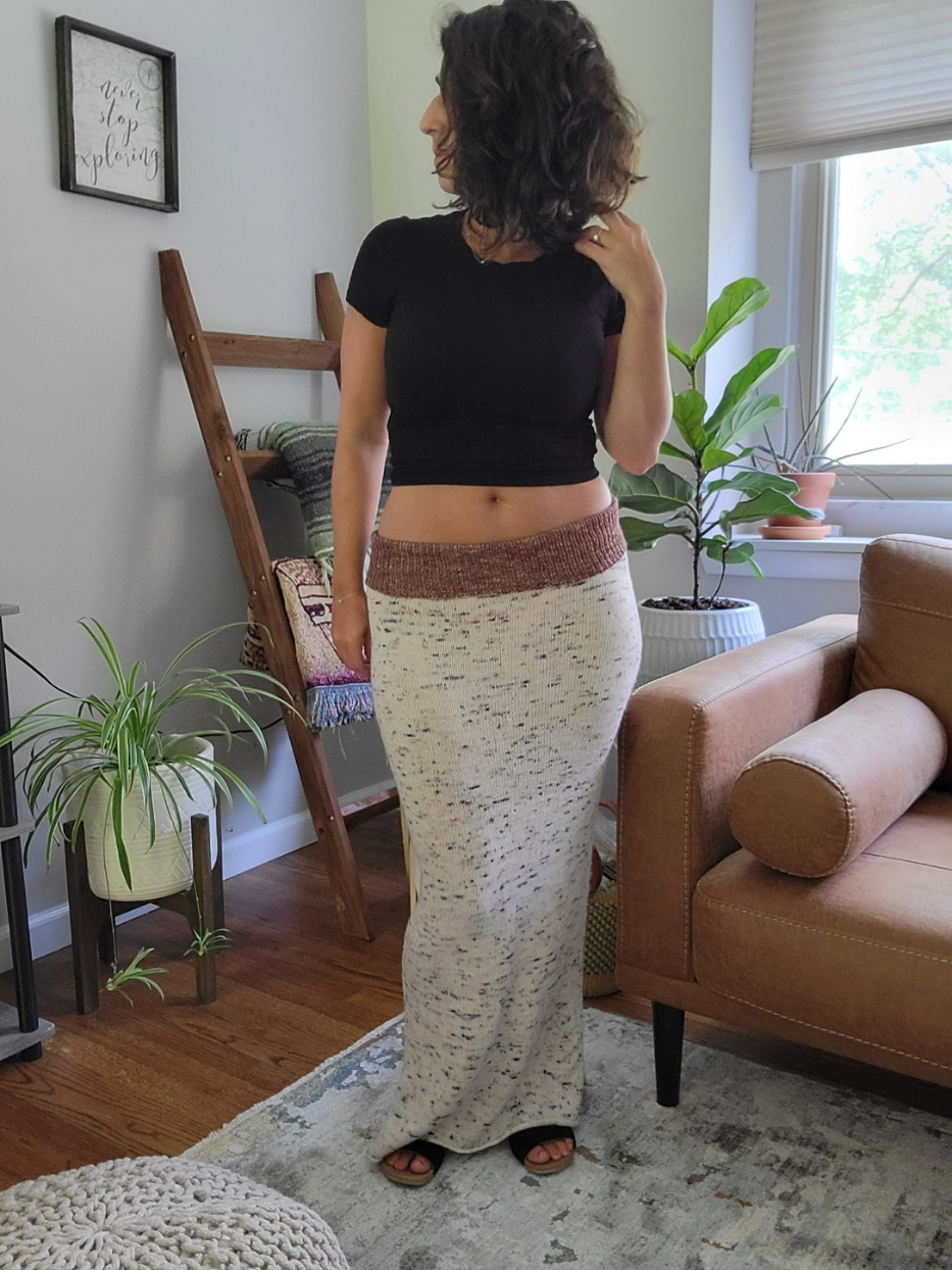 Seaside Skirt - Knitting Pattern