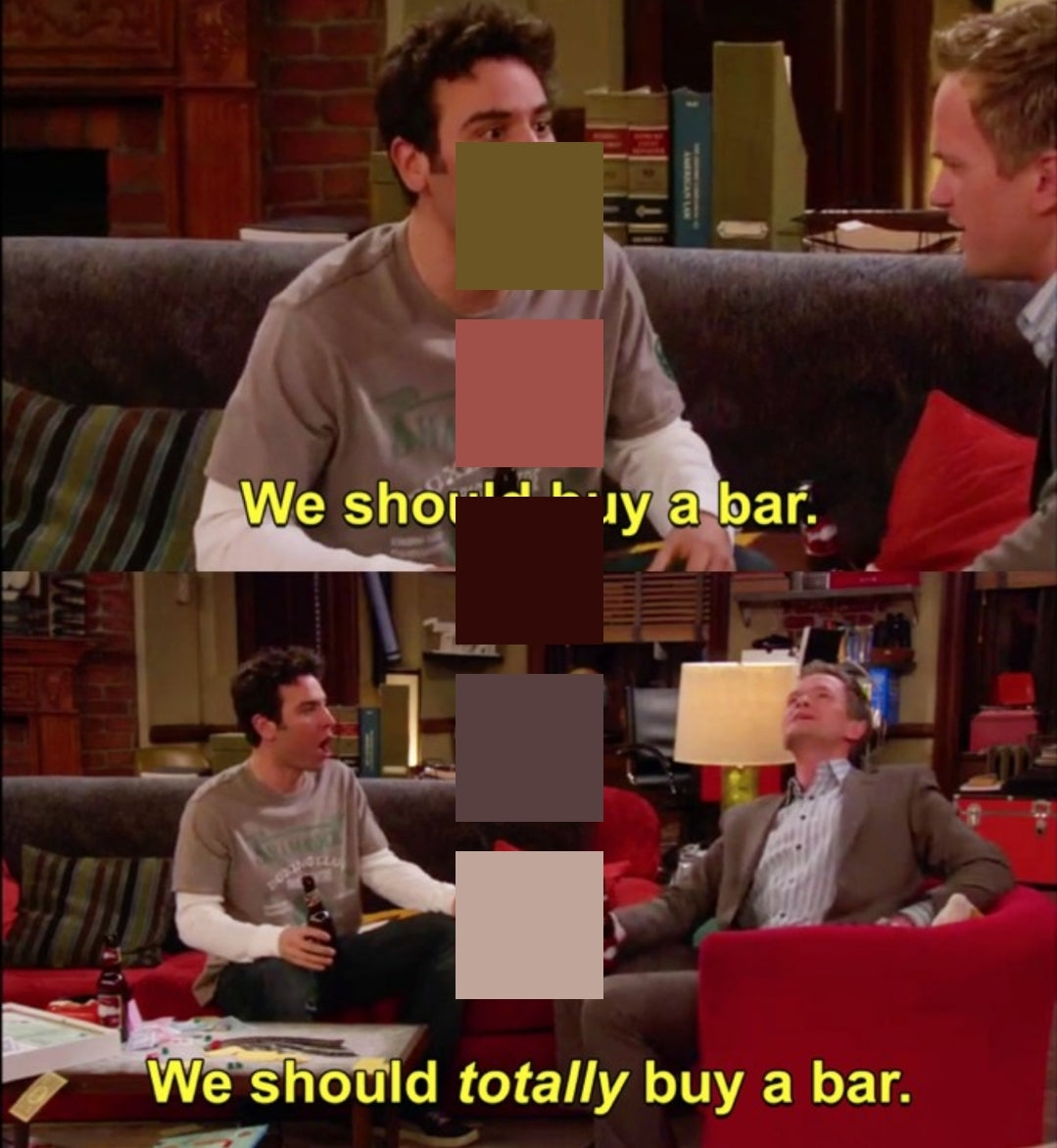 Buy a Bar - October How I Met Your Mother Club