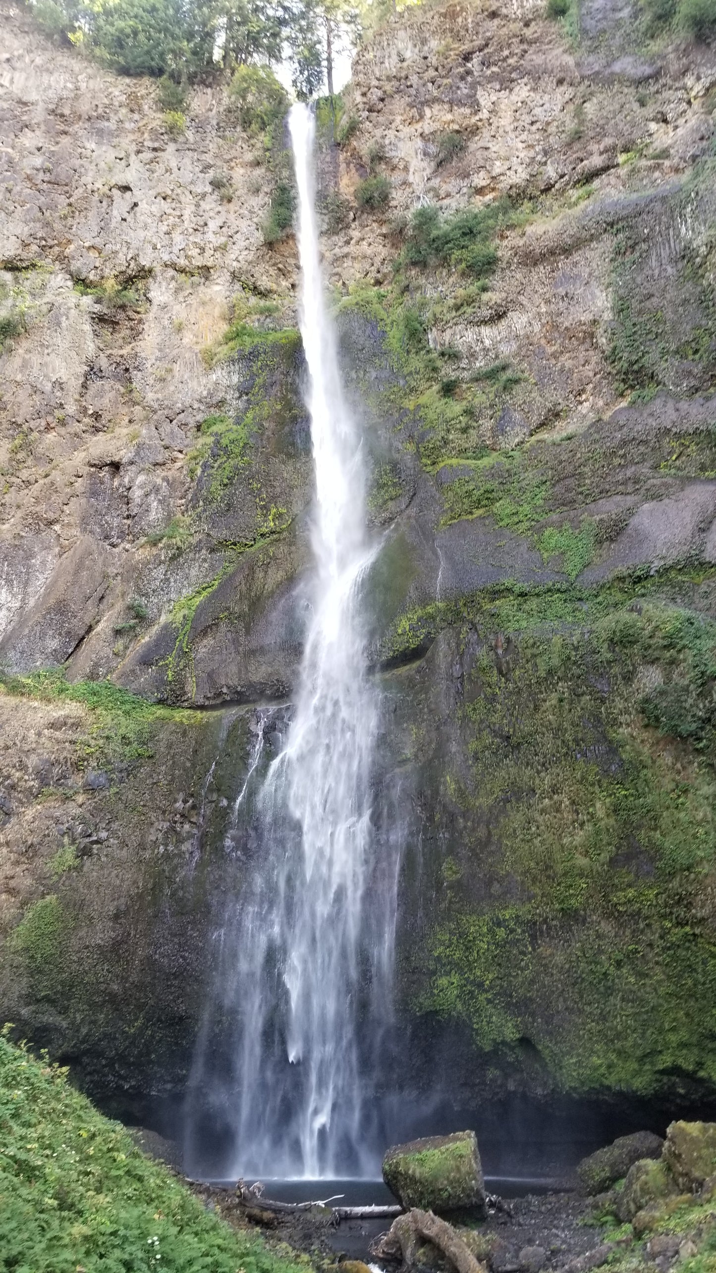 From the Open Road - Multnomah Falls