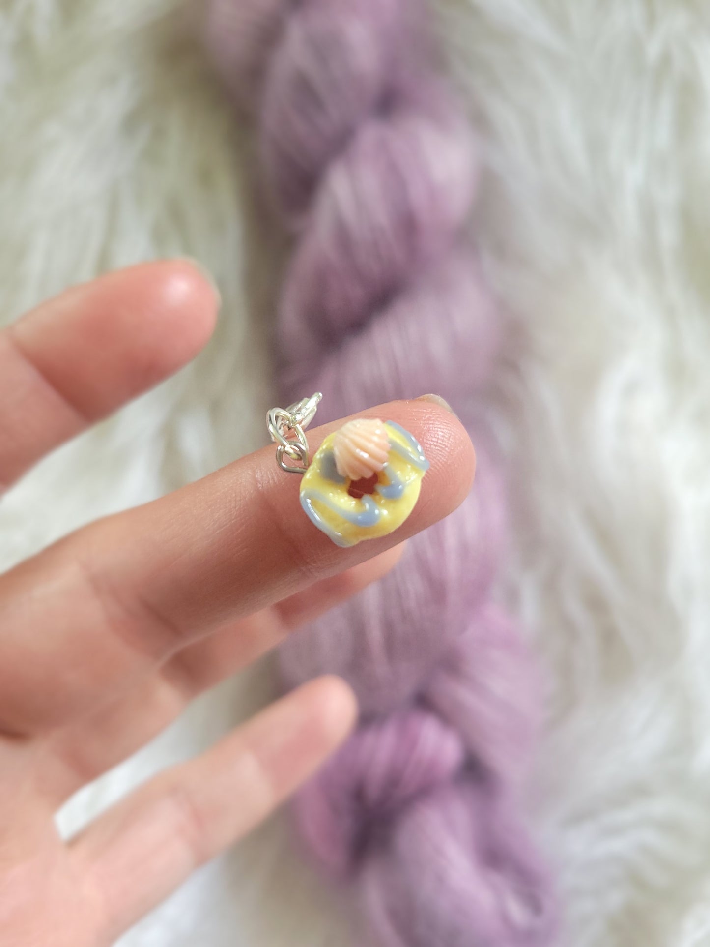 Palm Your Knits Donut Charm