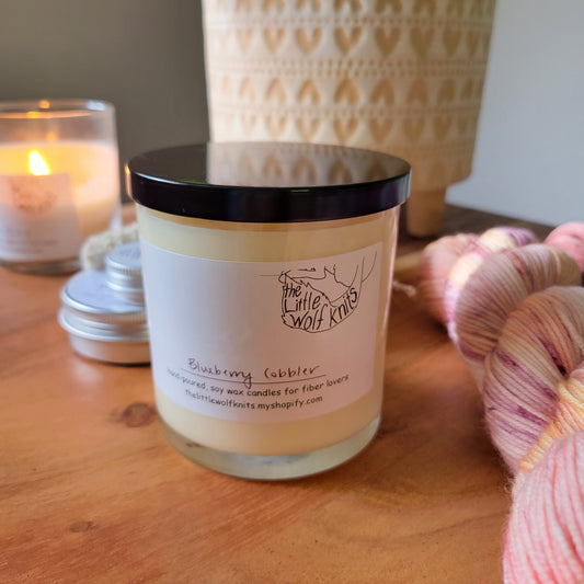 Spring Candle - Blueberry Cobbler