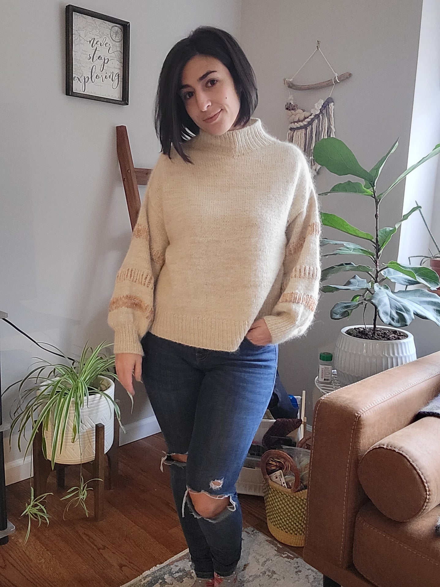 Bonfire Sweater - Knitting Pattern