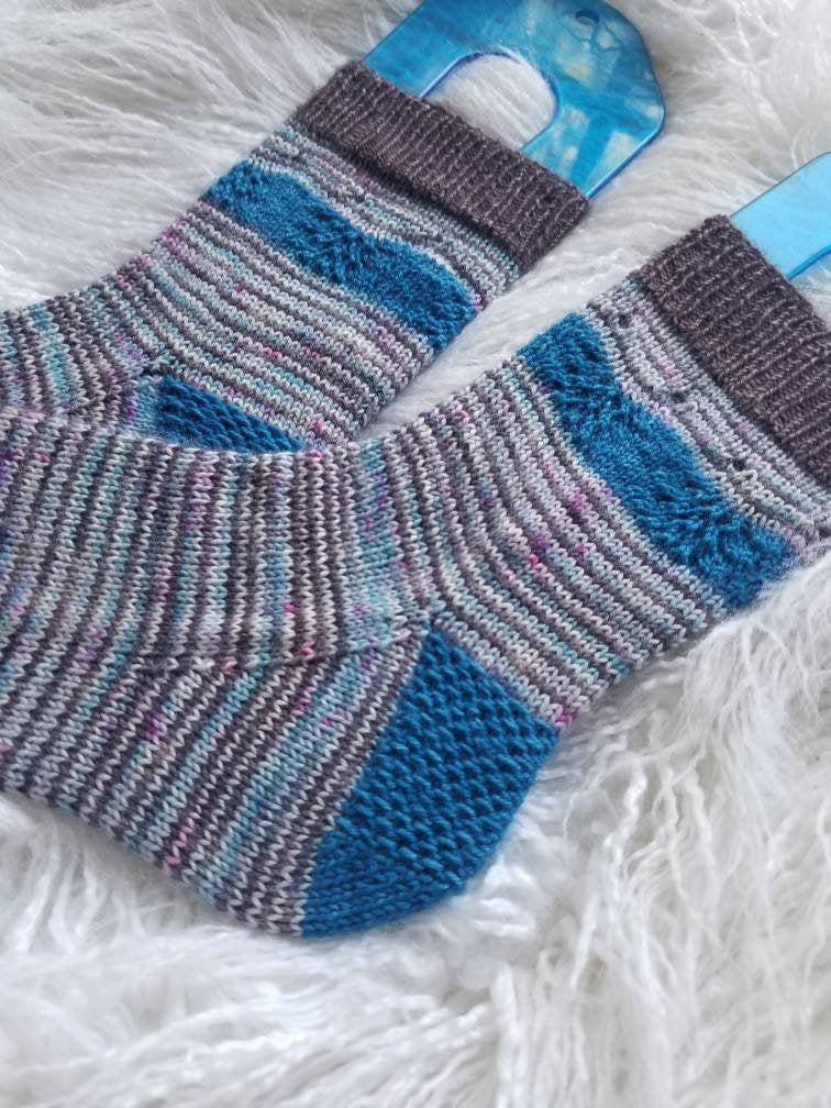 Do Not Mock My Pro Con List Socks - Knitting Pattern