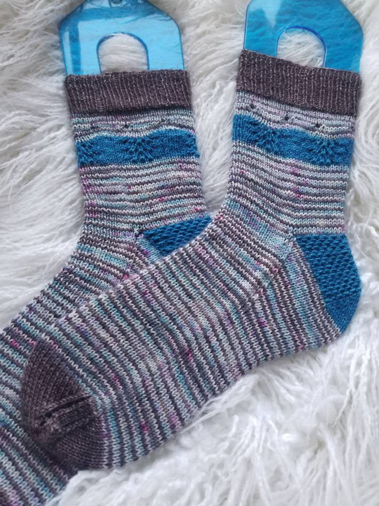 Do Not Mock My Pro Con List Socks - Knitting Pattern